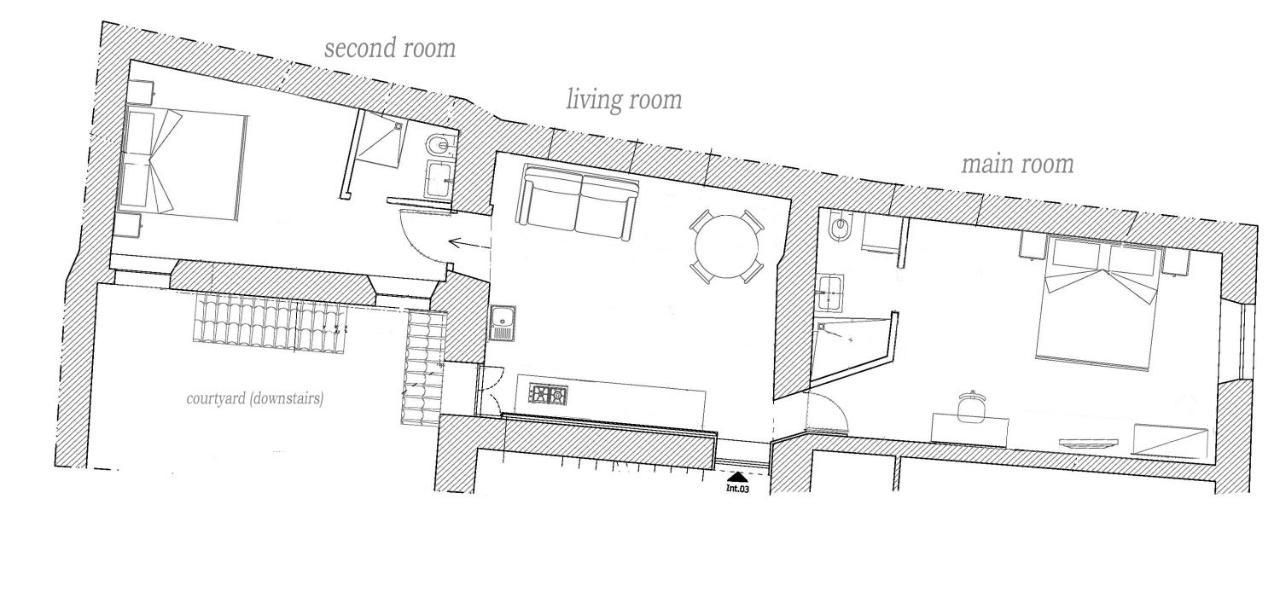 Apartmán La Casa Dei Marmi Řím Exteriér fotografie